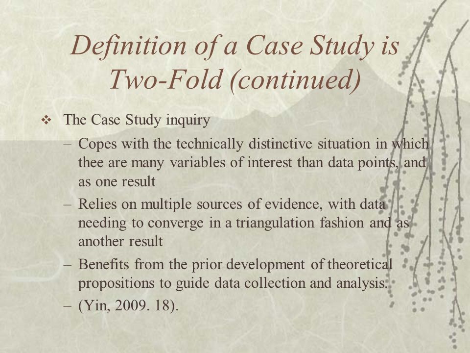 definition of case study by different authors